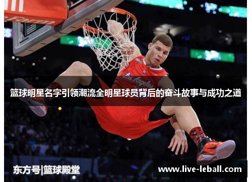 篮球明星名字引领潮流全明星球员背后的奋斗故事与成功之道